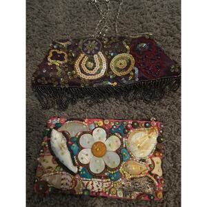 Handmade Purse and zip wallet